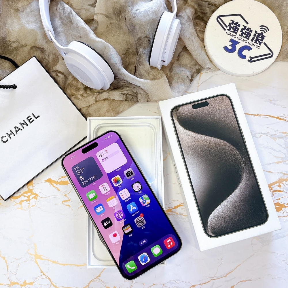 二手 iPhone15ProMax256G 原*05324（店家保固365天）