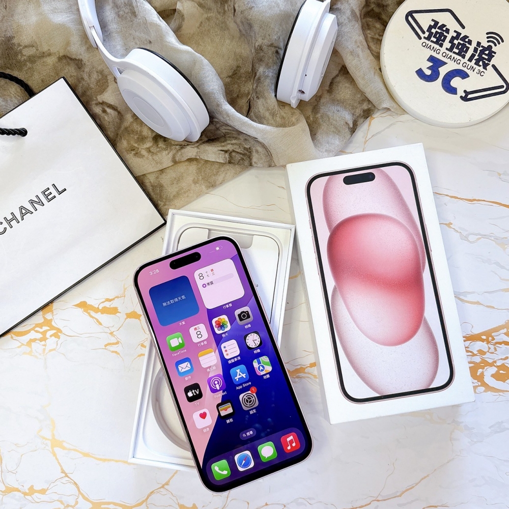二手 iPhone15 256G 粉*38219（店家保固365天）