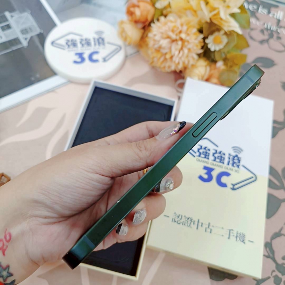 歸仁-二手 IPhone13 128G 綠色#09527（店家保固365天）