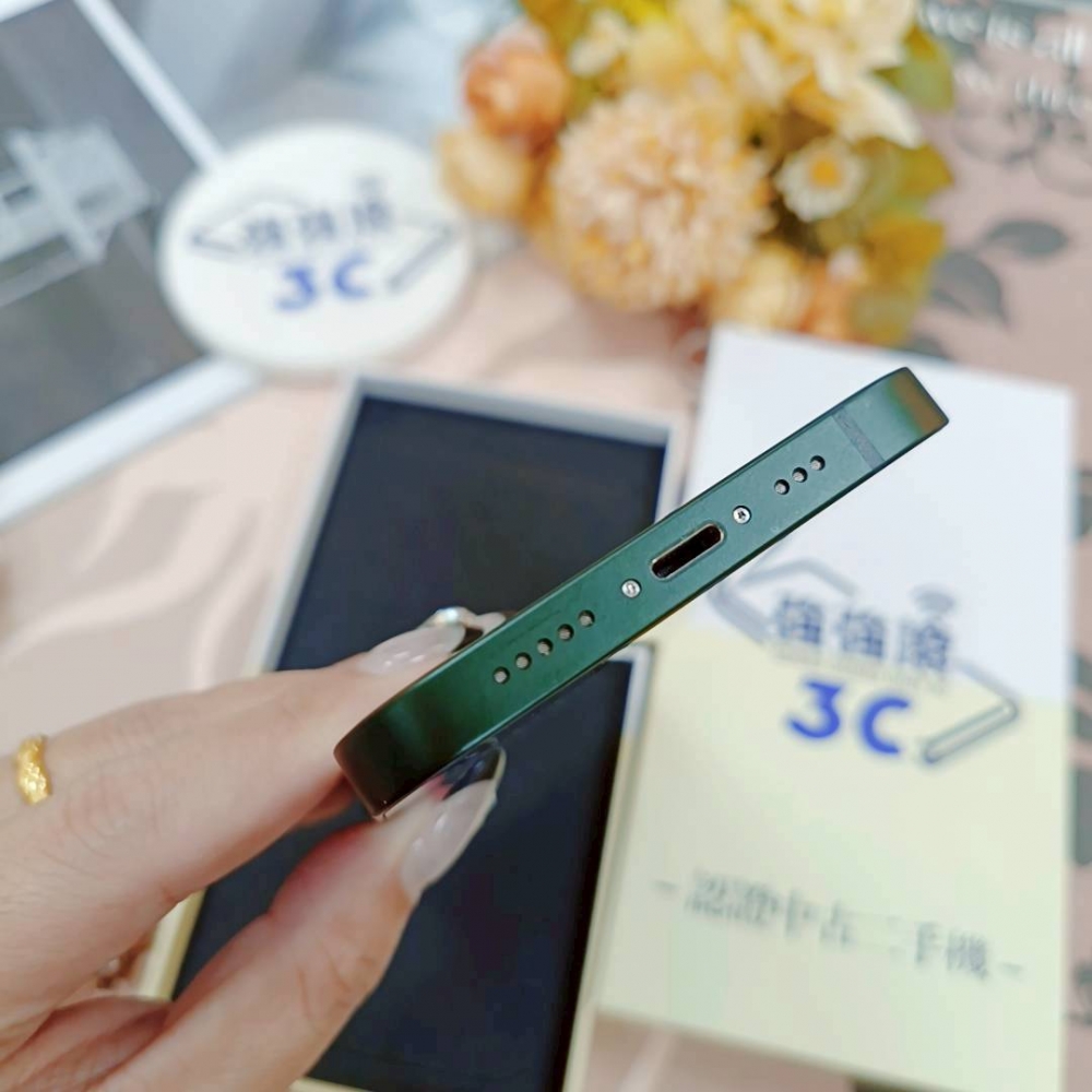 歸仁-二手 IPhone13 128G 綠色#09527（店家保固365天）