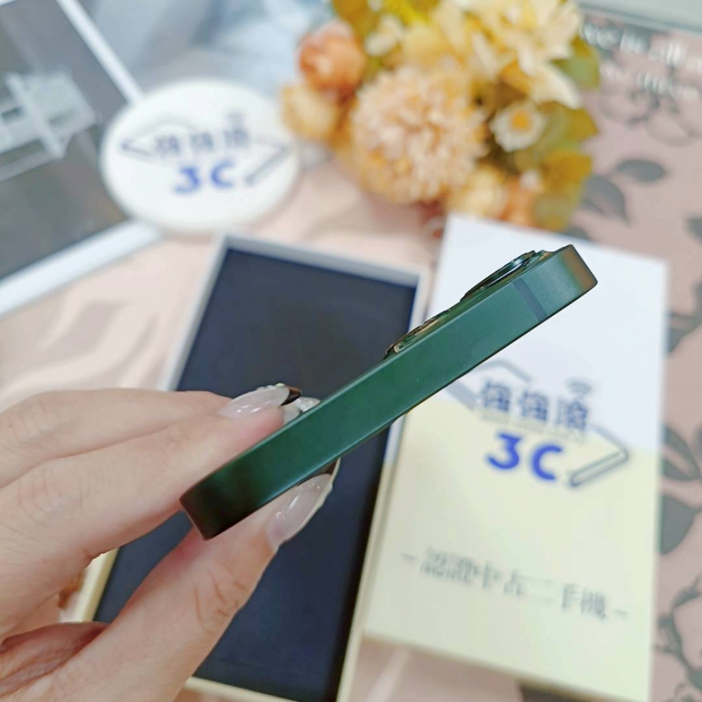 歸仁-二手 IPhone13 128G 綠色#09527（店家保固365天）