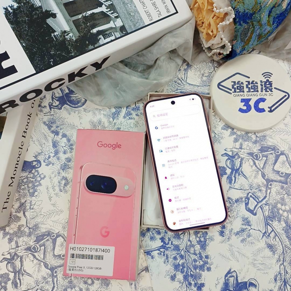 歸仁-二手Google pixel 9 12+128G 粉＃42501（原廠保內）