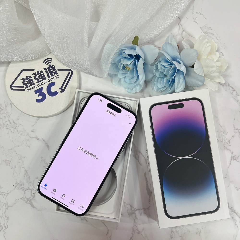 二手 14Pro256G 紫色*55384(店家保固365天)