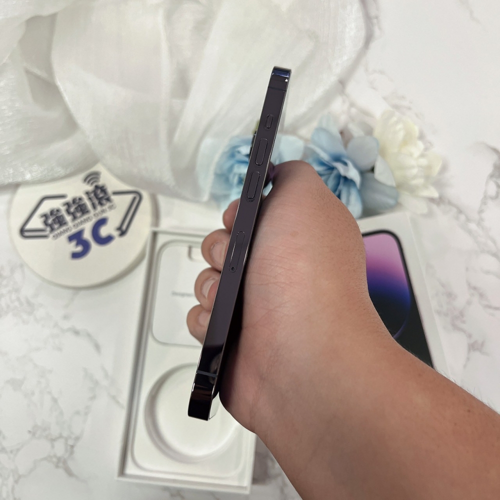 二手 14Pro256G 紫色*55384(店家保固365天)