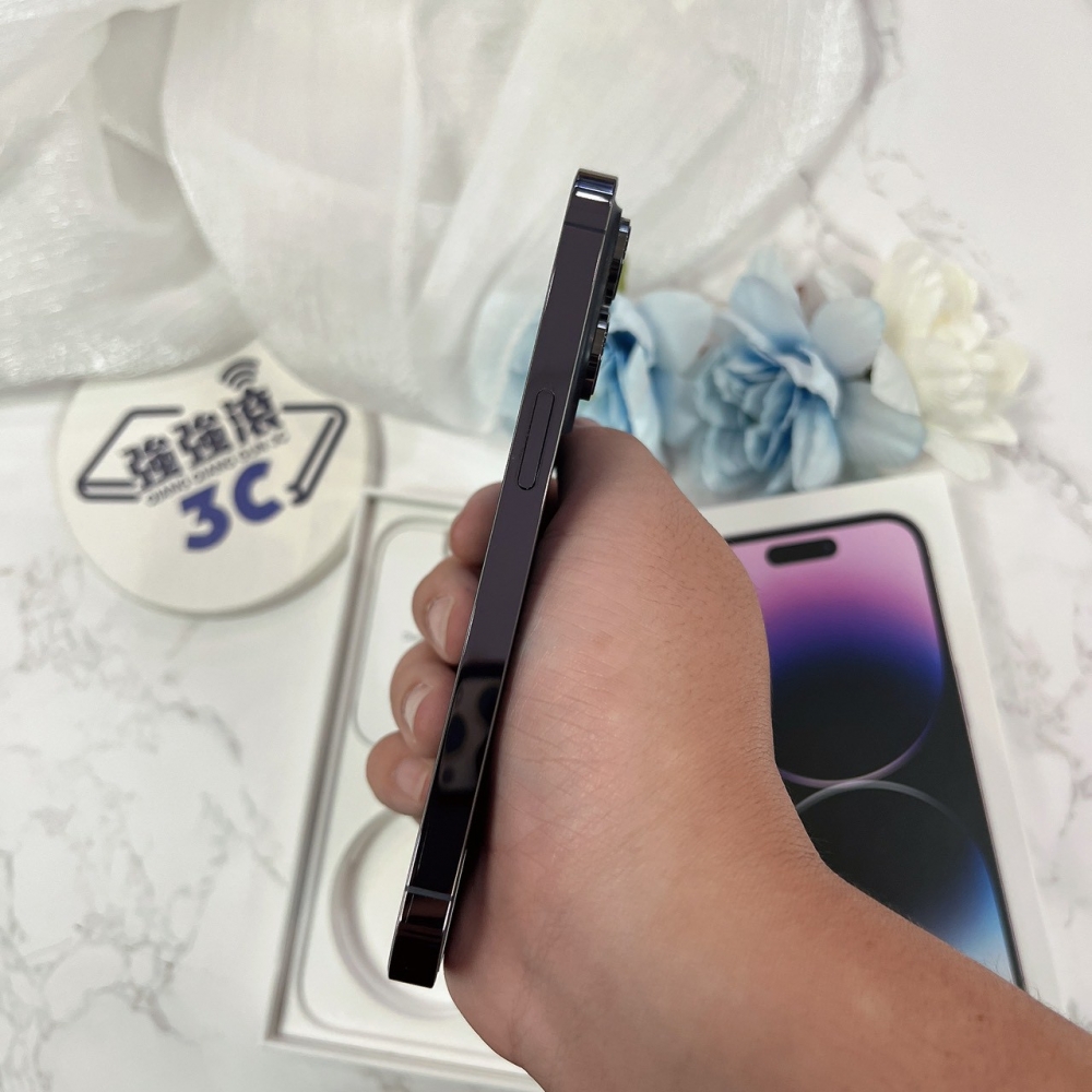 二手 14Pro256G 紫色*55384(店家保固365天)