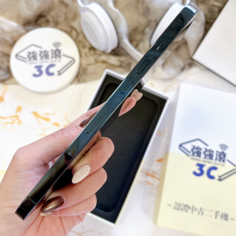 二手 iPhone12ProMax256G藍*23047（店家保固90天）