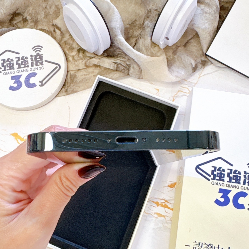 二手 iPhone12ProMax256G藍*23047（店家保固90天）
