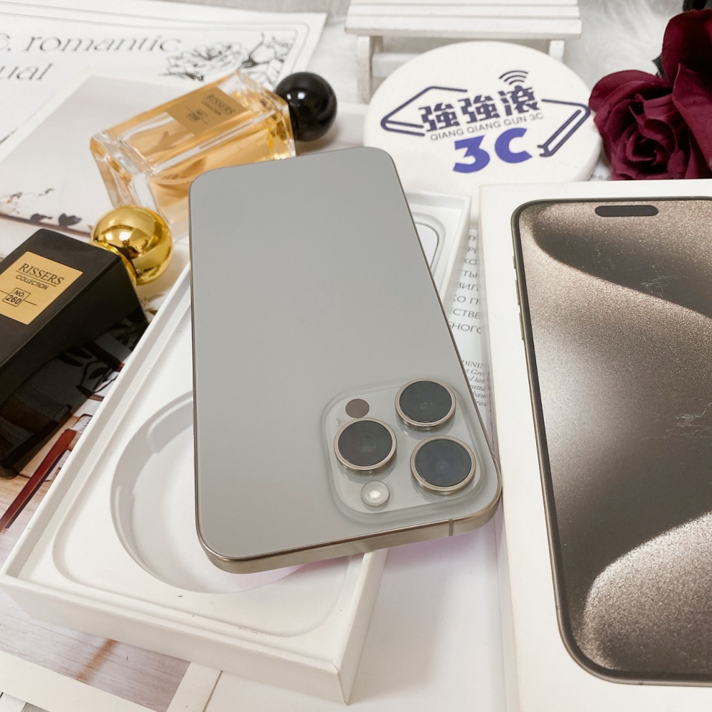 佳里-二手 iPhone15 Pro Max 256G 原色 #42590（店家保固365天）