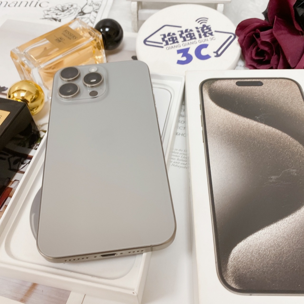 佳里-二手 iPhone15 Pro Max 256G 原色 #42590（店家保固365天）