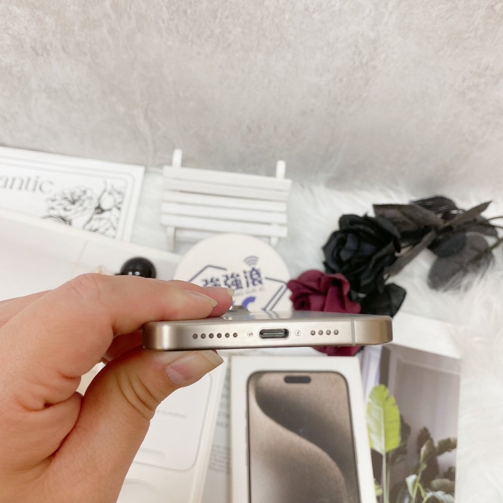 佳里-二手 iPhone15 Pro Max 256G 原色 #42590（店家保固365天）