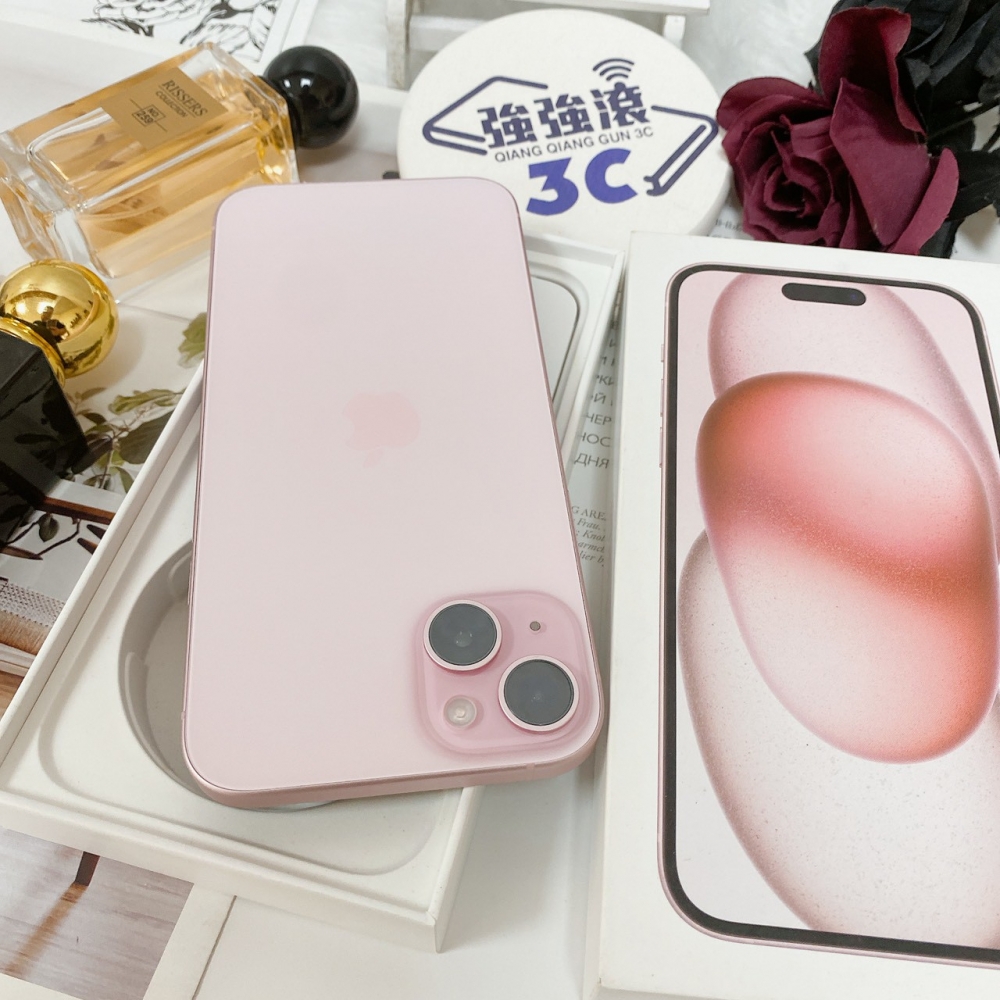 佳里-二手 iPhone15 PLUS 128G 粉色 #44724（店家保固365天）