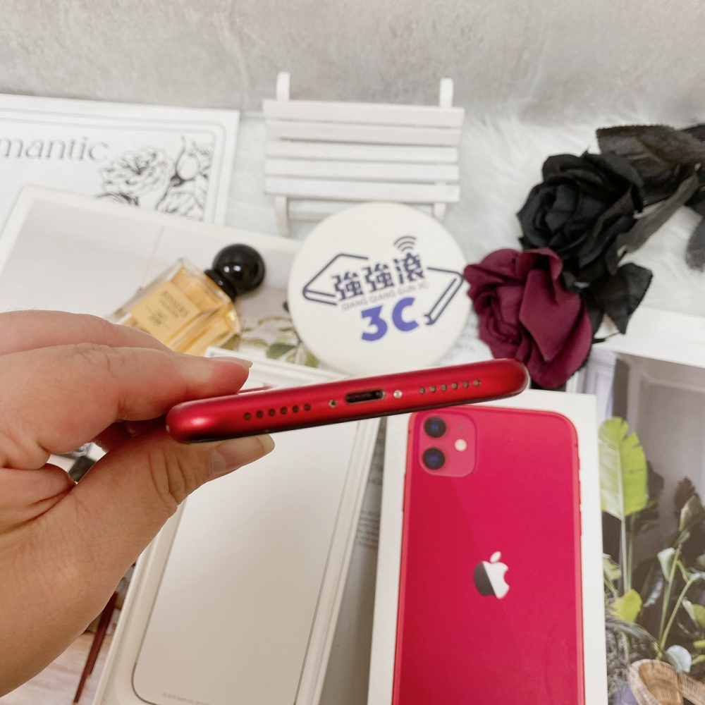  佳里-二手 iPhone11 64G 紅色 #67942（店家保固90天）