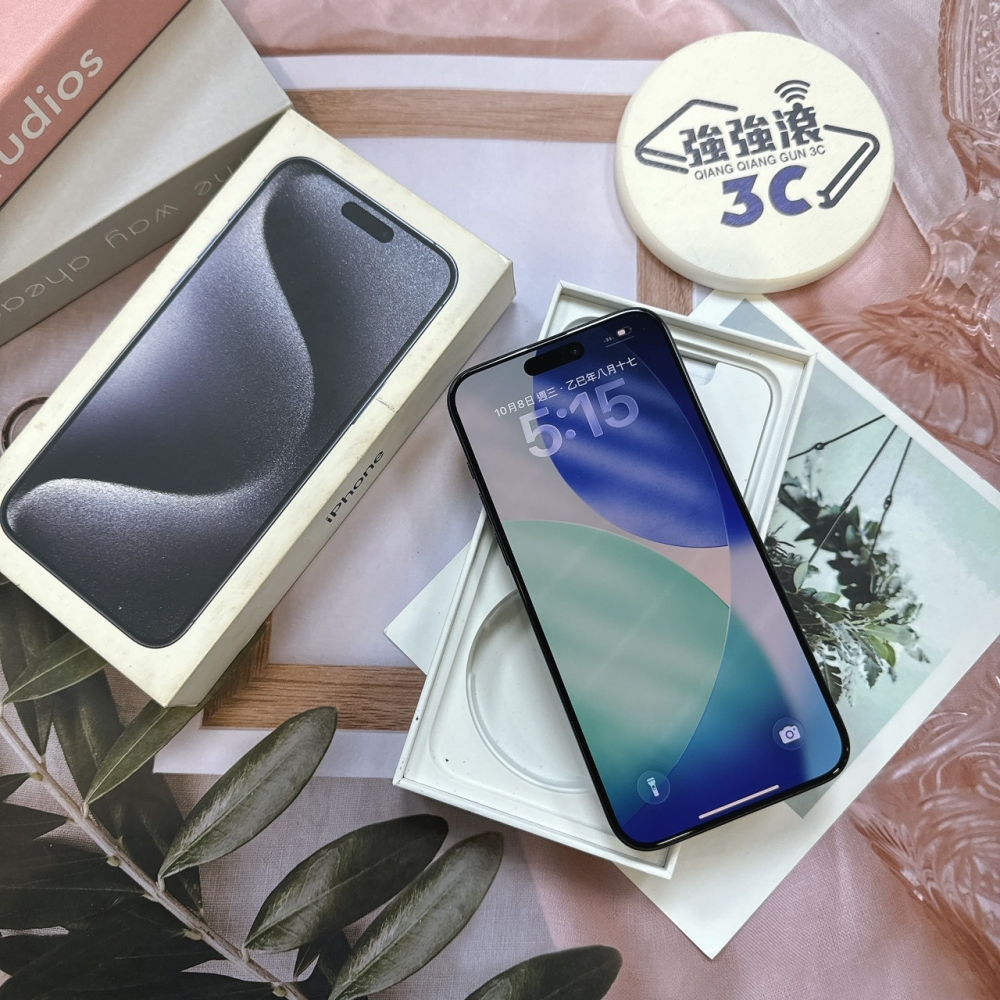二手 iPhone 15 Pro Max 512G 藍色*18287（店保365天）