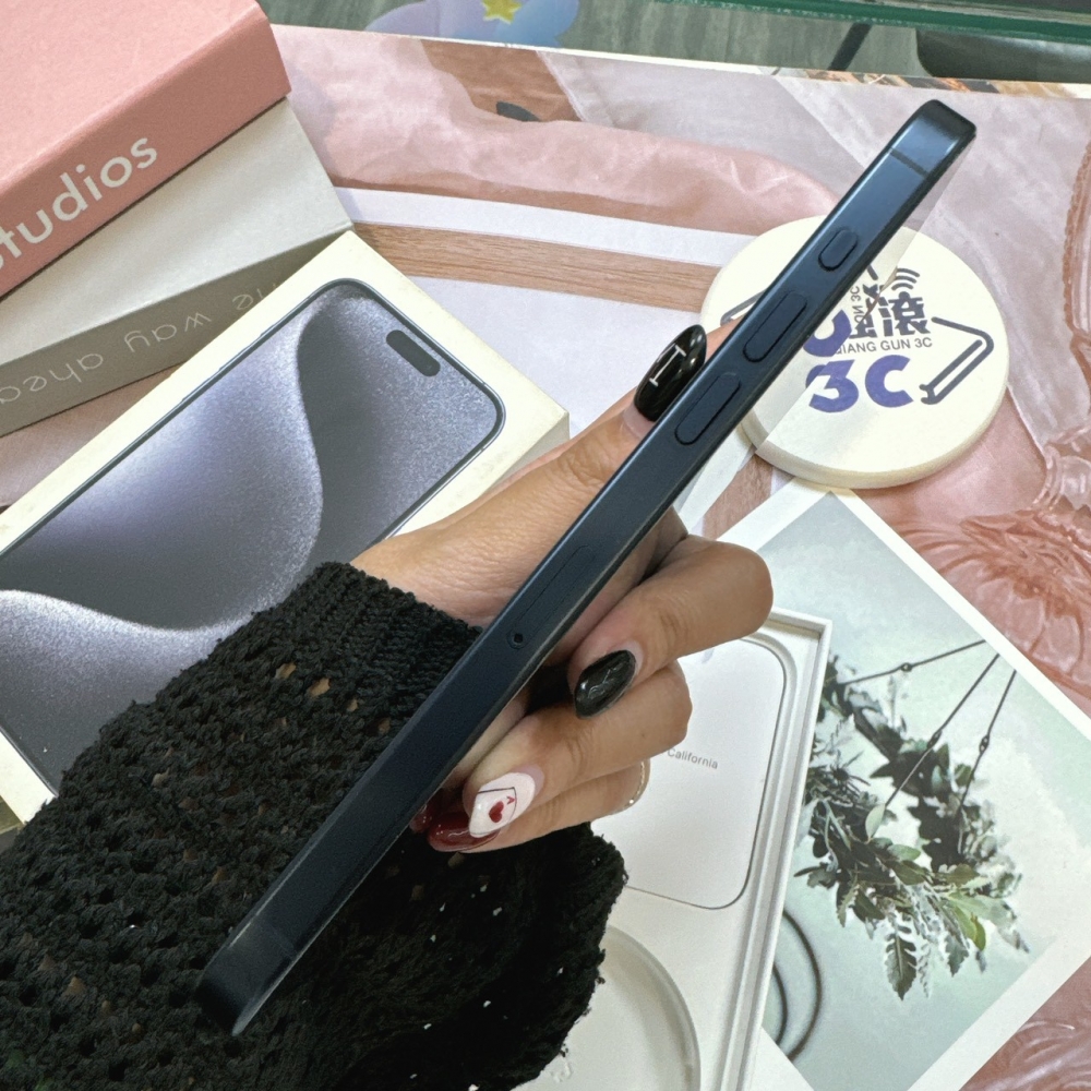 二手 iPhone 15 Pro Max 512G 藍色*18287（店保365天）