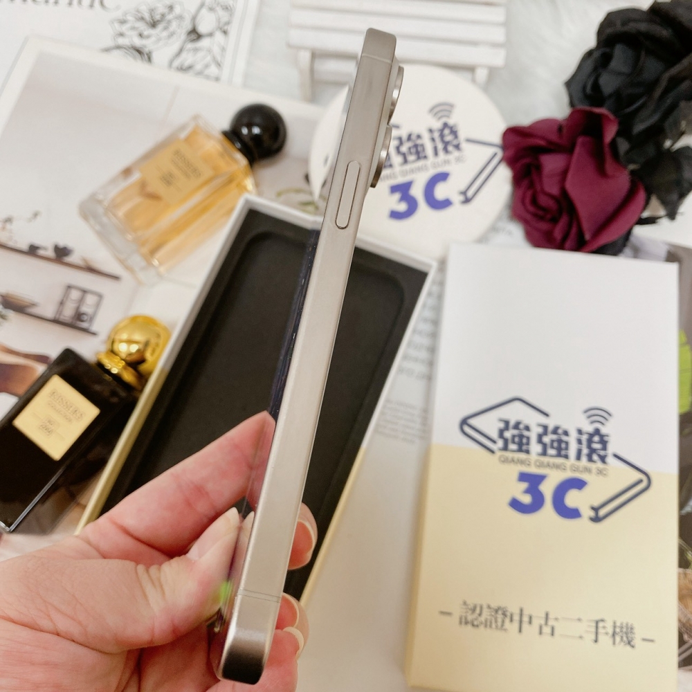 佳里-二手 iPhone15 Pro Max 256G 白色 #81749（店家保固365天）