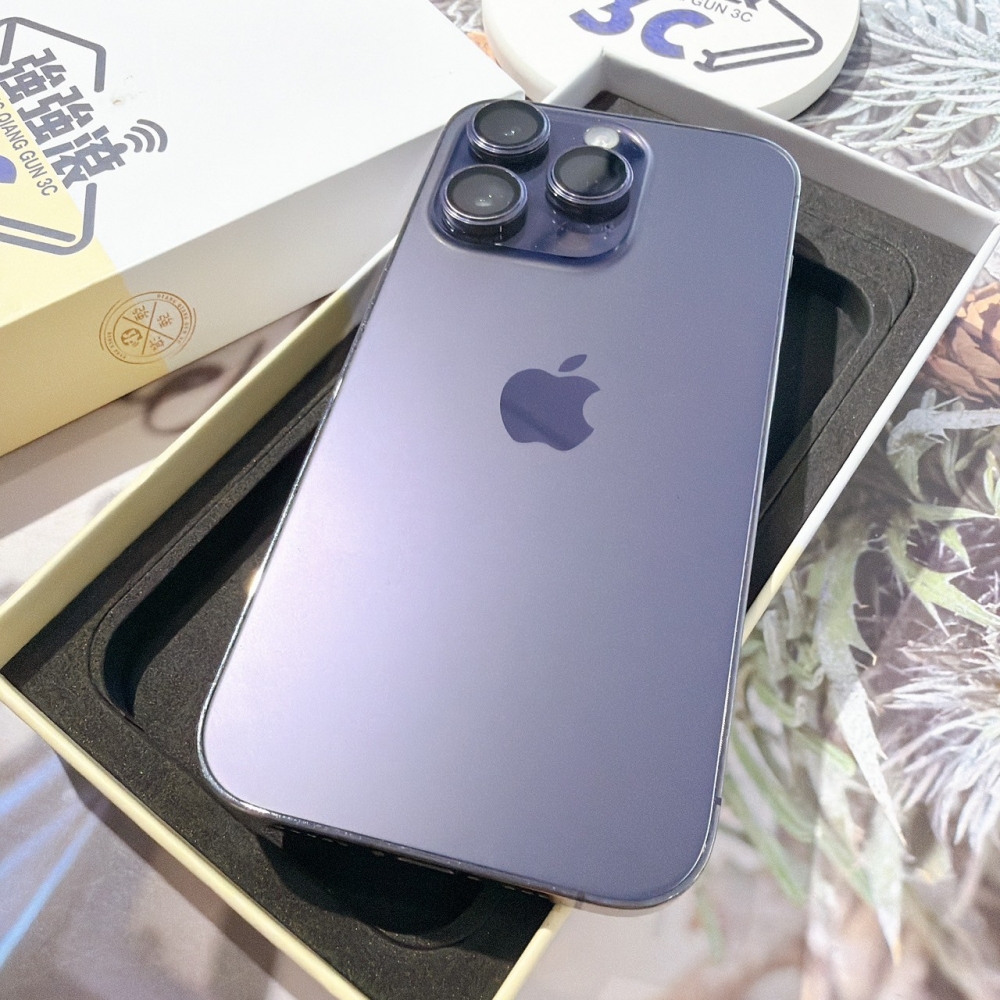 善化-二手iPhone14 Pro 256G 紫色 #99049（店保365天）