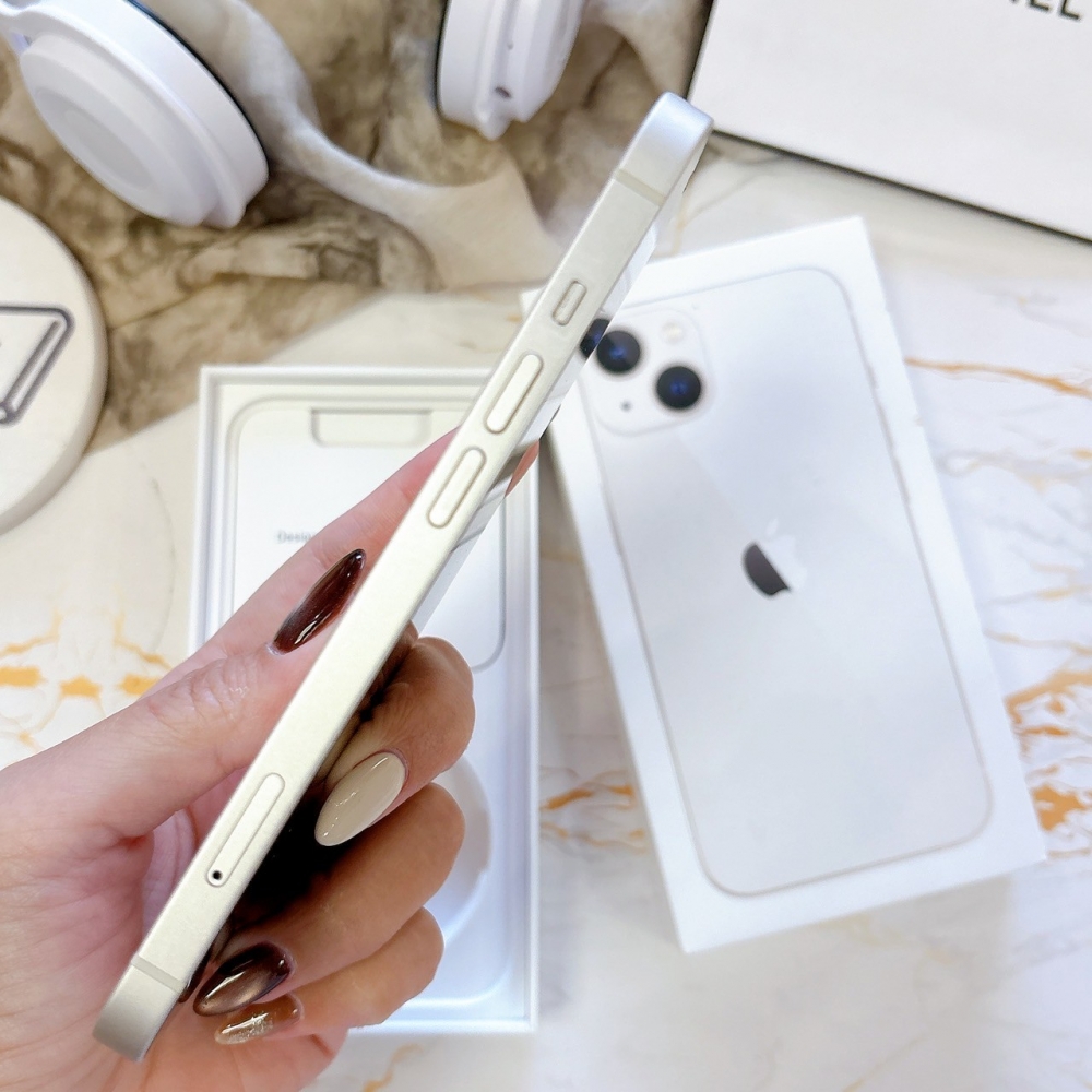 二手 iPhone 13-256G 白色*43356 (店家保固365天)