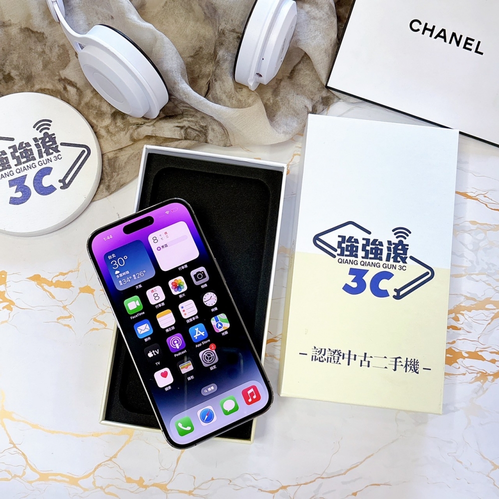 二手 iPhone 14Pro256G紫色*32568 (店家保固365天)
