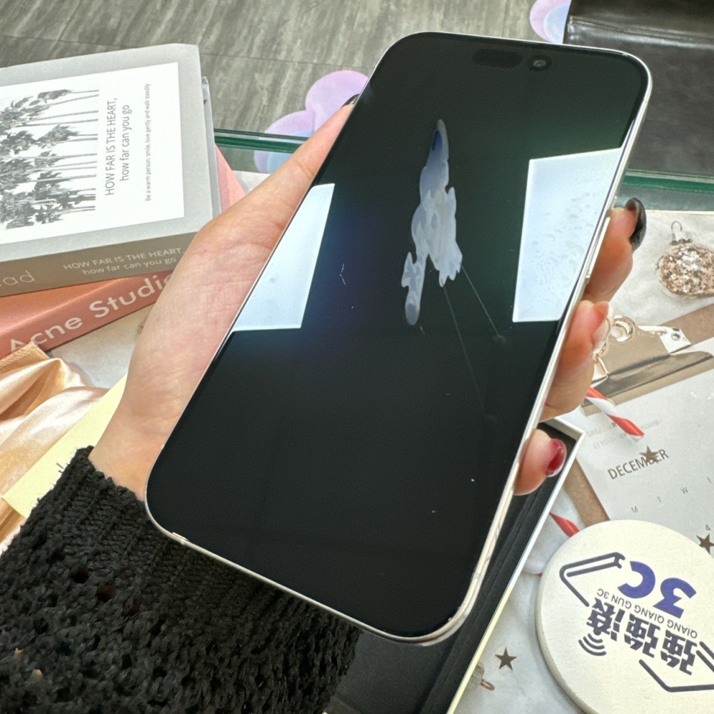 二手 iPhone 15Pro128G 白色*18413 (店家保固365天)