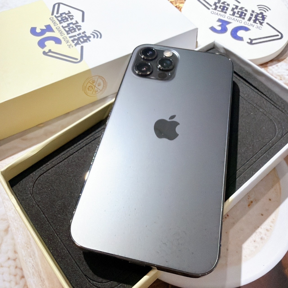 善化-二手iPhone12 Pro 128G 黑色 #35314（店保90天）