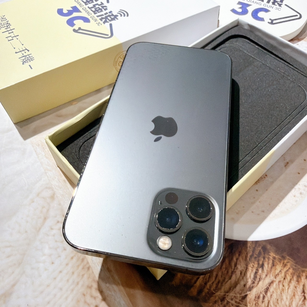 善化-二手iPhone12 Pro 128G 黑色 #35314（店保90天）