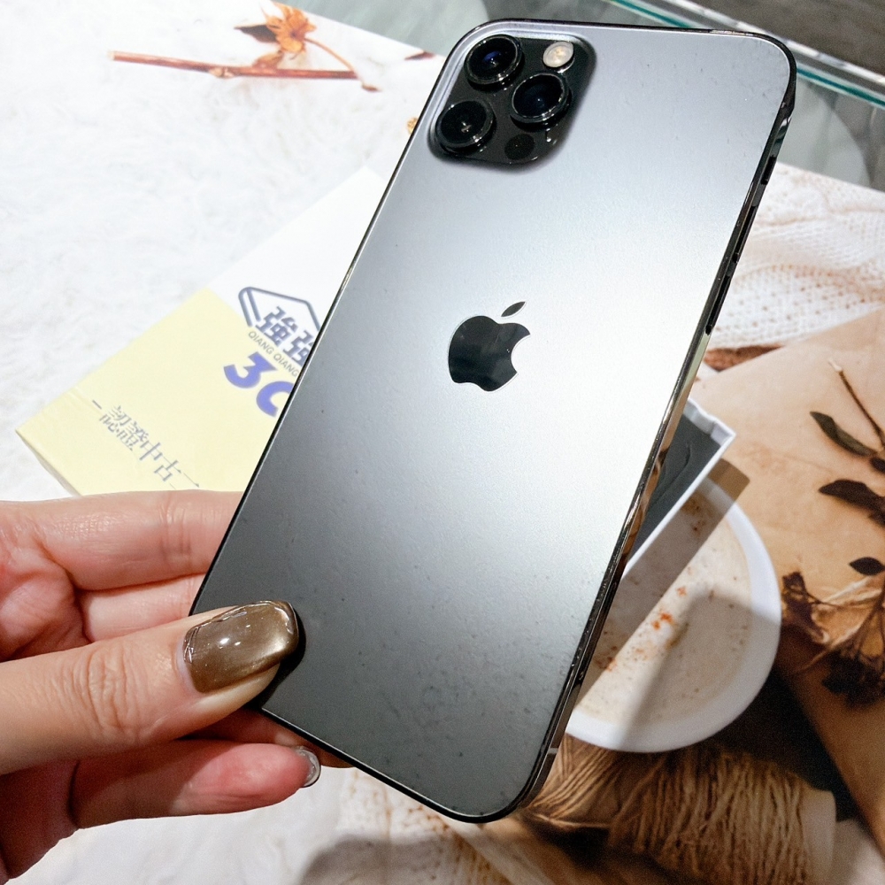 善化-二手iPhone12 Pro 128G 黑色 #35314（店保90天）