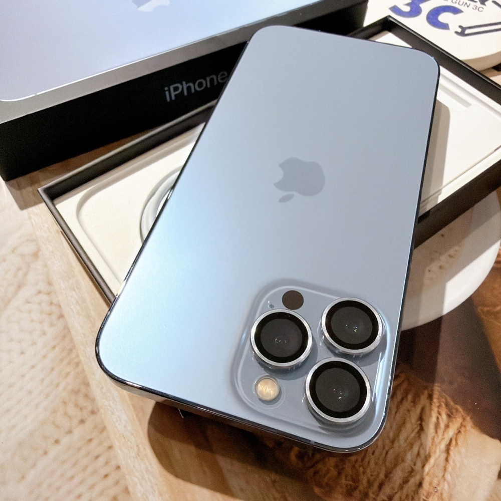 善化-二手iPhone13 ProMax 256G 藍色 #26575（店保365天）