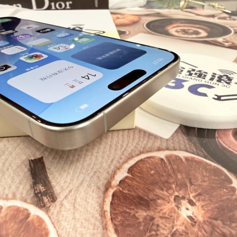 二手 iPhone 15 Pro Max 256G 原鈦色*96790(店保365天）