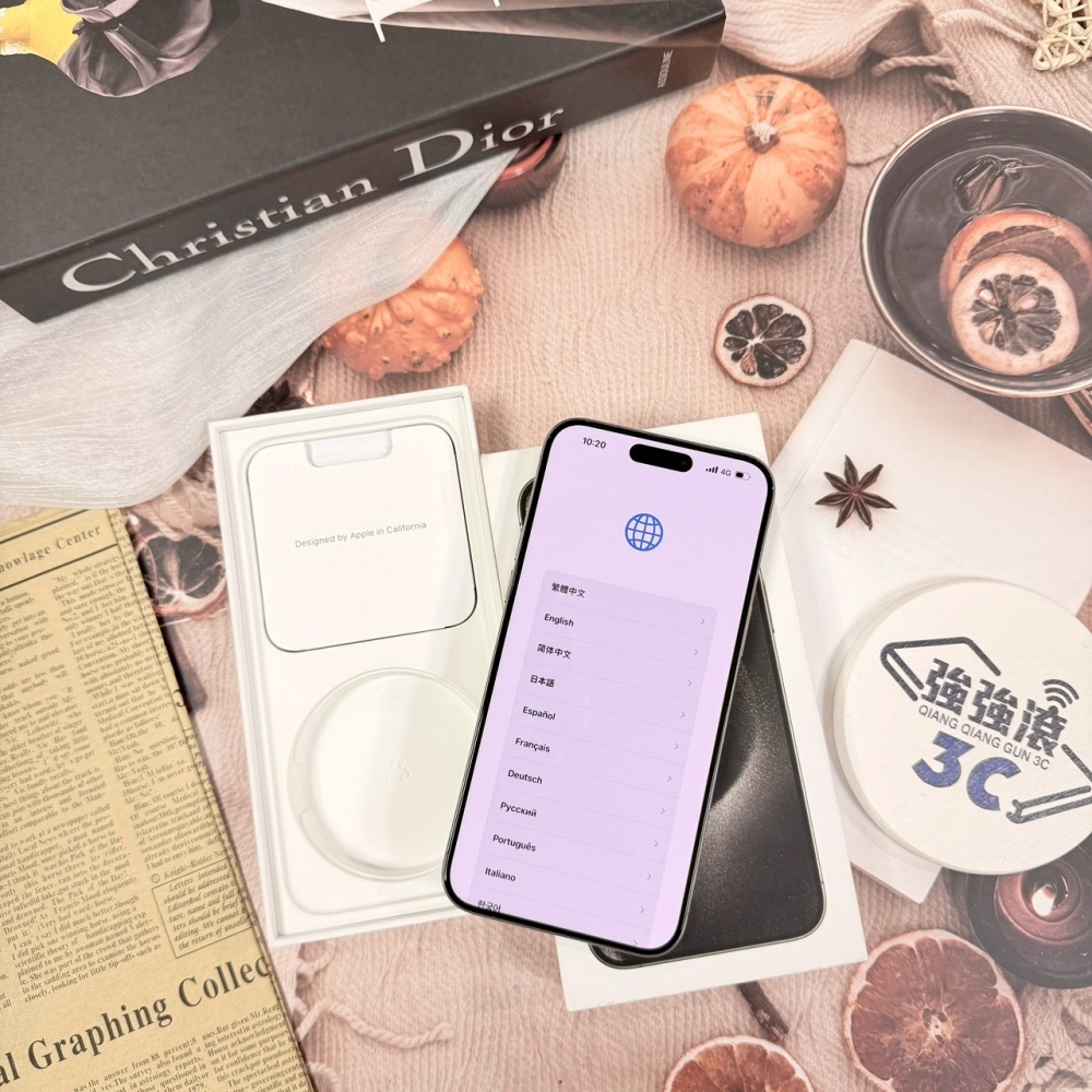 二手 iPhone 15 Pro Max 256G 原鈦色*03408(店保365天）