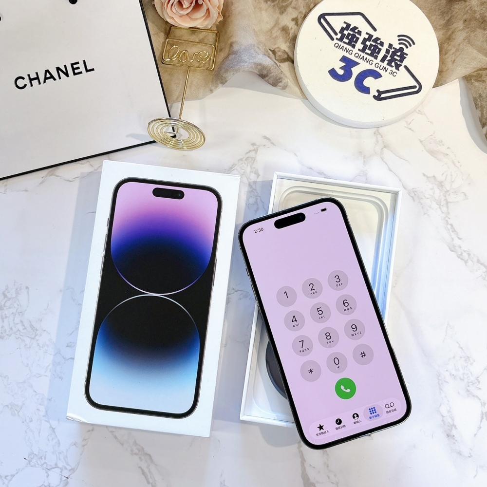 二手 iPhone 14Pro256G紫色*37765 (店家保固365天)