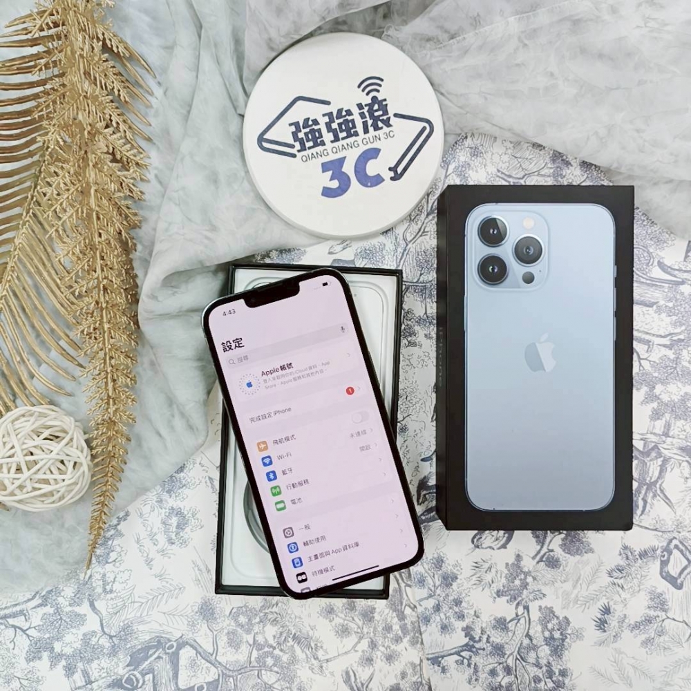 歸仁-二手 IPhone13pro 128G 藍色#31236（店家保固365天）