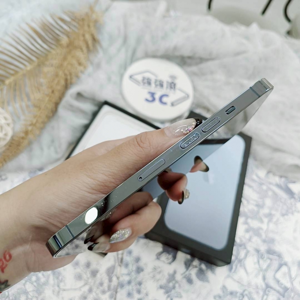 歸仁-二手 IPhone13pro 128G 藍色#31236（店家保固365天）