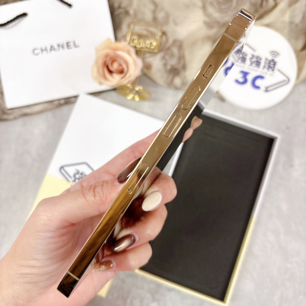 二手 iPhone 12 Pro Max 256G 金 *46680（店保90天）