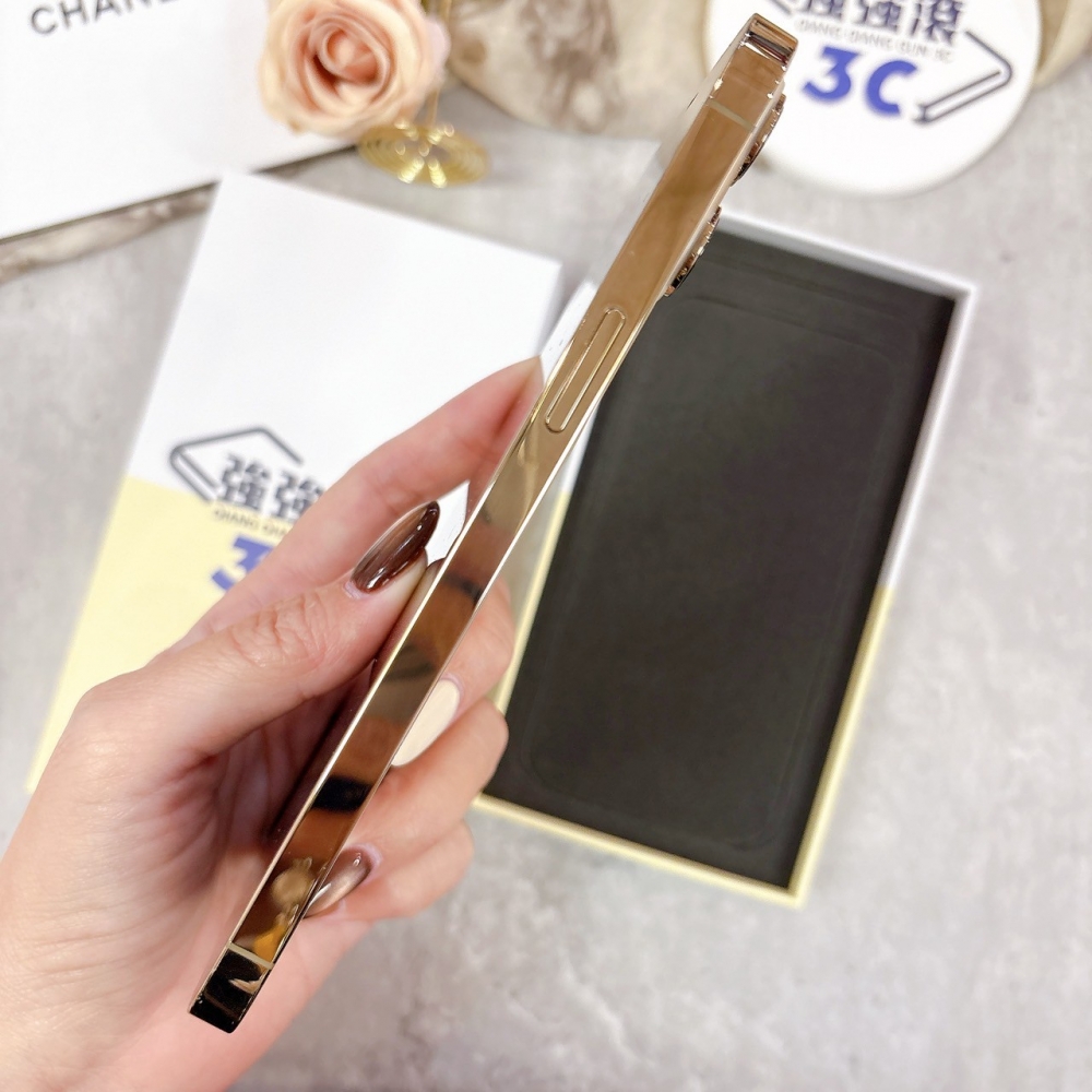 二手 iPhone 12 Pro Max 256G 金 *46680（店保90天）