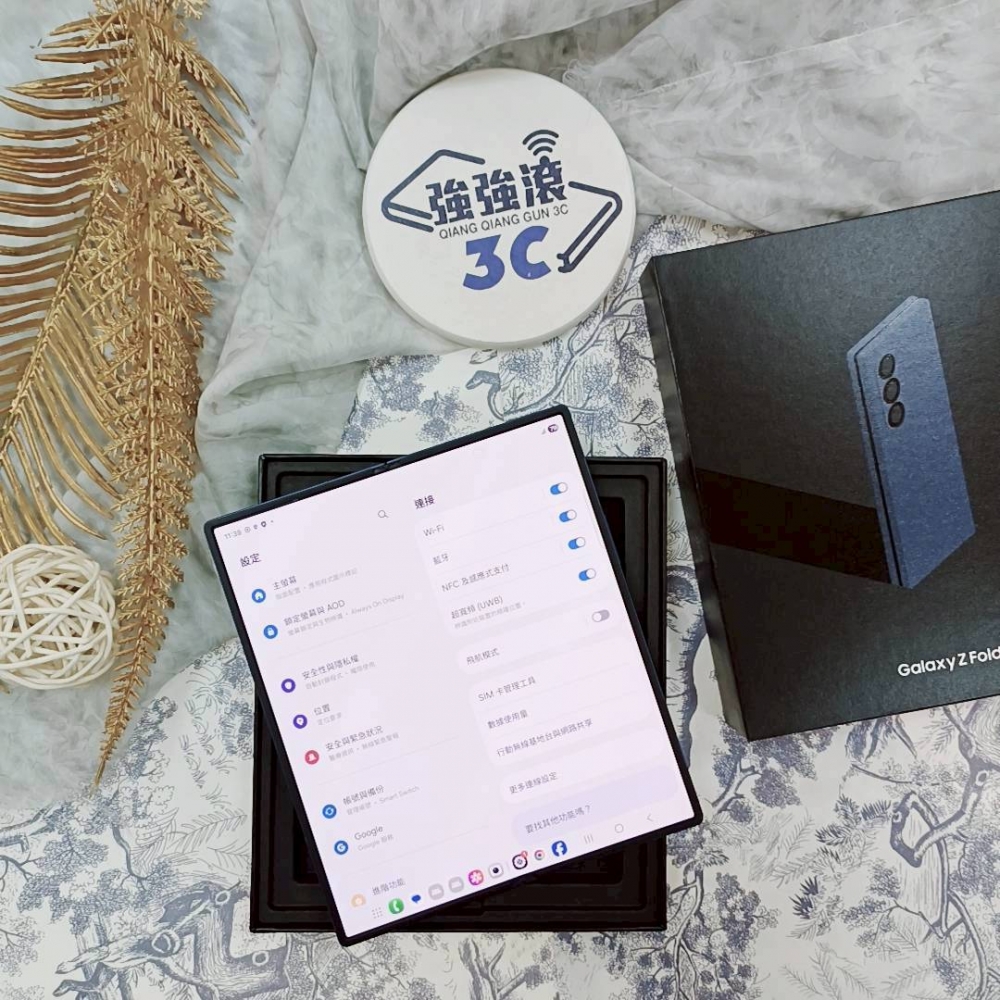 歸仁-二手 Z Fold6 12+256G藍色# 19761（原廠保內）