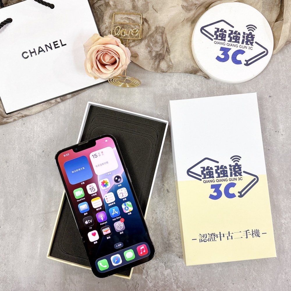 二手 iPhone 13Pro128G藍色*61195 (店家保固365天)