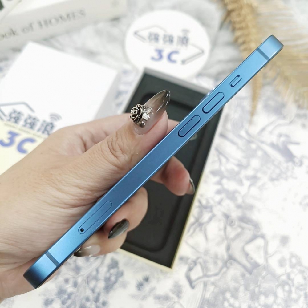 歸仁-二手 iphone 13 128G 藍色# 90673（店家保固365天）