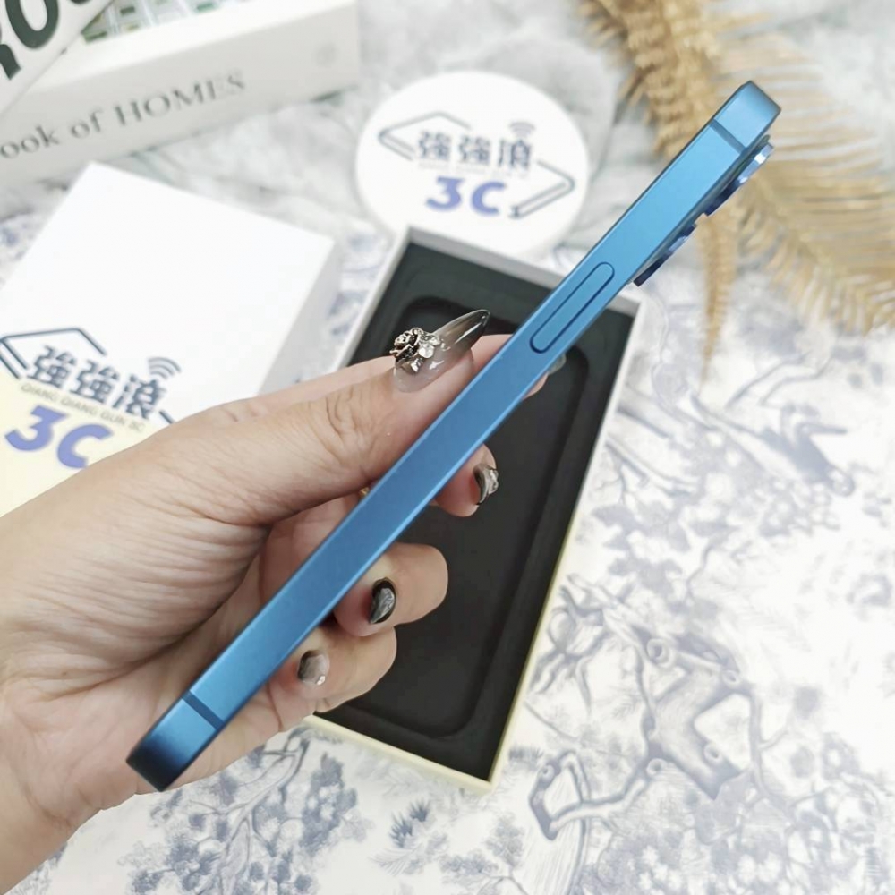 歸仁-二手 iphone 13 128G 藍色# 90673（店家保固365天）