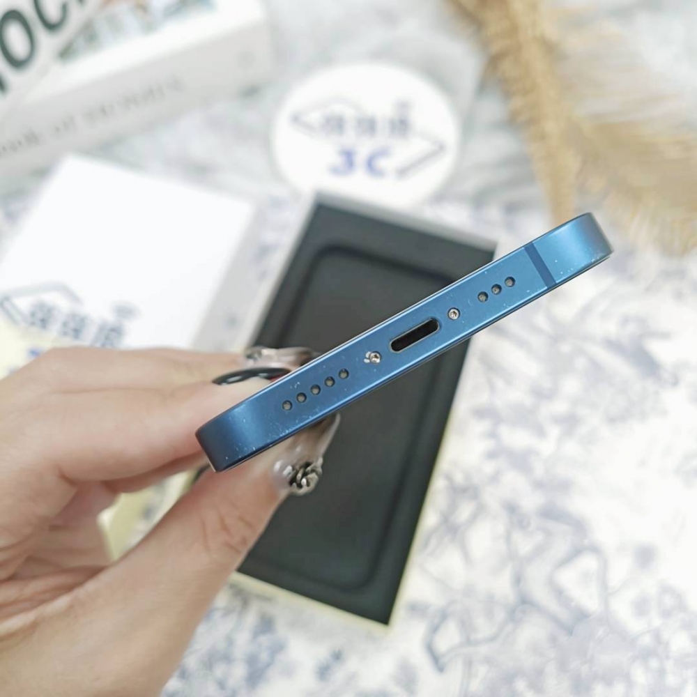 歸仁-二手 iphone 13 128G 藍色# 90673（店家保固365天）