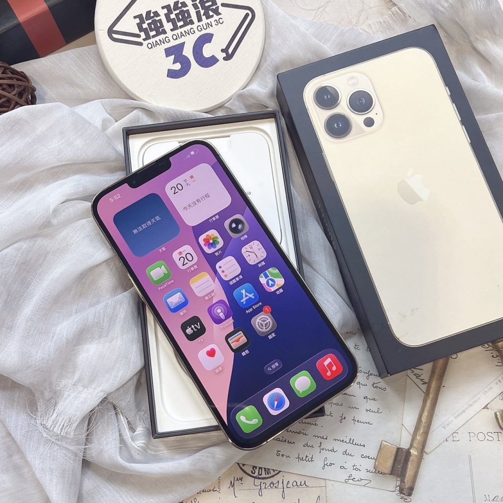 二手 iPhone 13 Pro Max 1TB 金色*33140（店保365天）