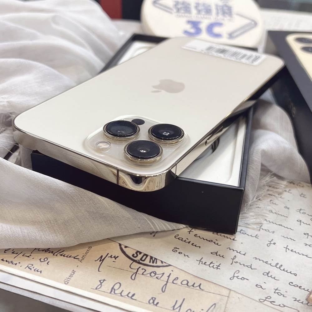 二手 iPhone 13 Pro Max 1TB 金色*33140（店保365天）
