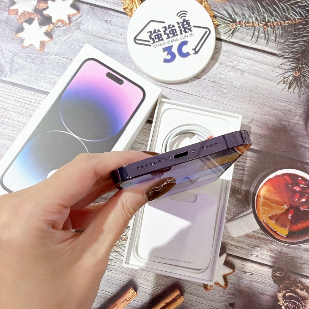  善化-二手 iPhone14 Pro Max 256G 紫色 #68505（店家保固365天）