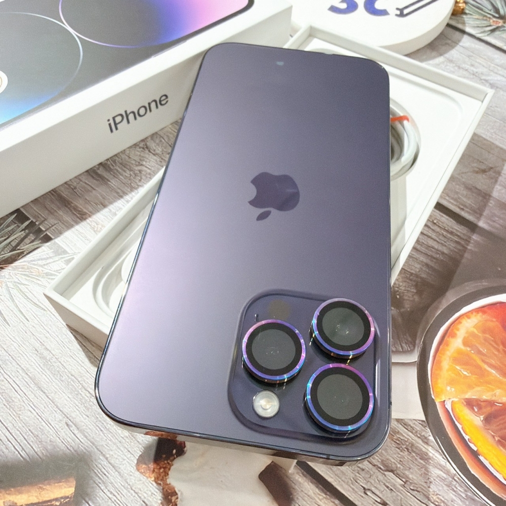  善化-二手 iPhone14 Pro Max 256G 紫色 #68505（店家保固365天）