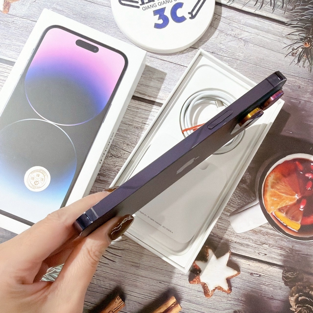  善化-二手 iPhone14 Pro Max 256G 紫色 #68505（店家保固365天）