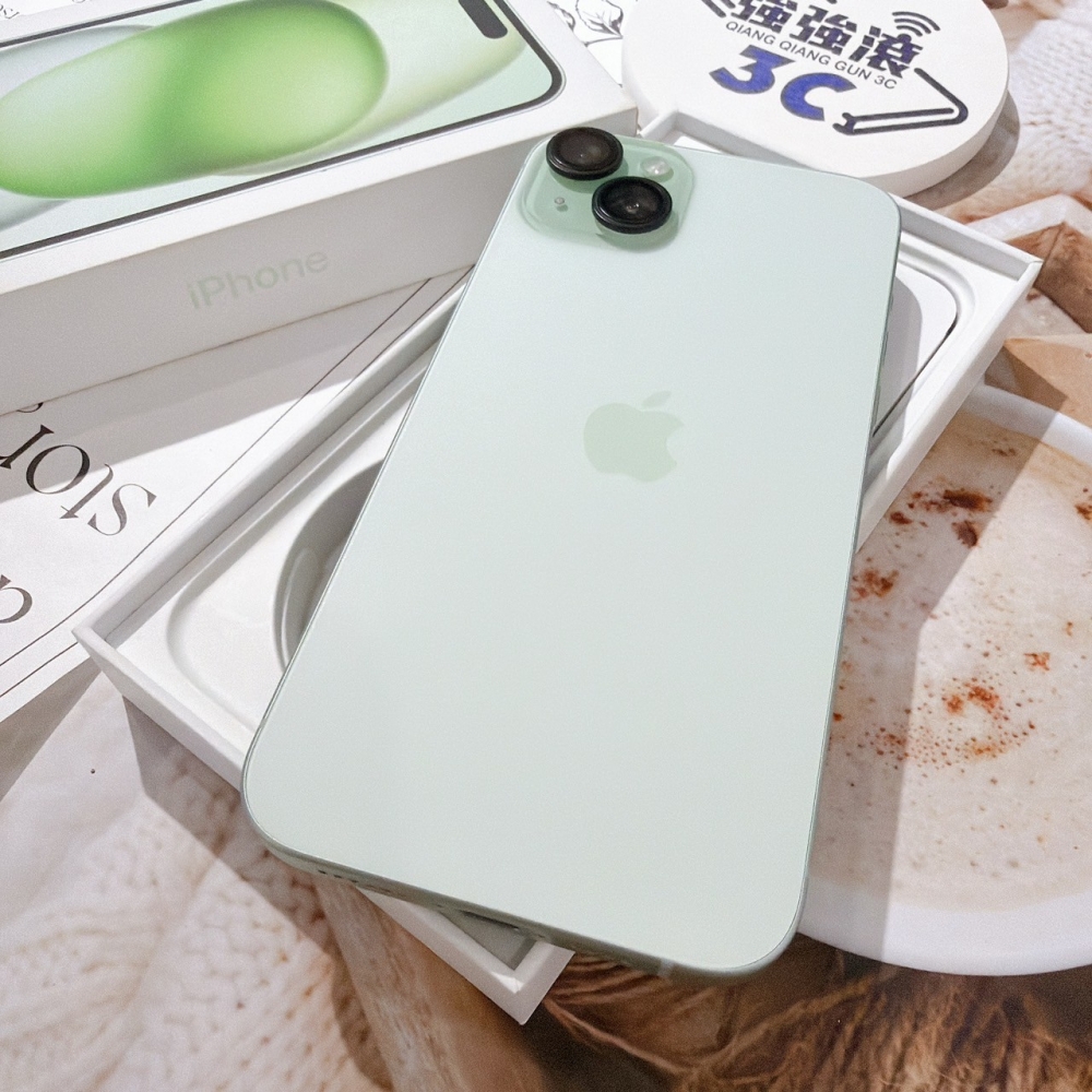 善化-二手 15Plus 128G 綠色 *61476（店保365天）