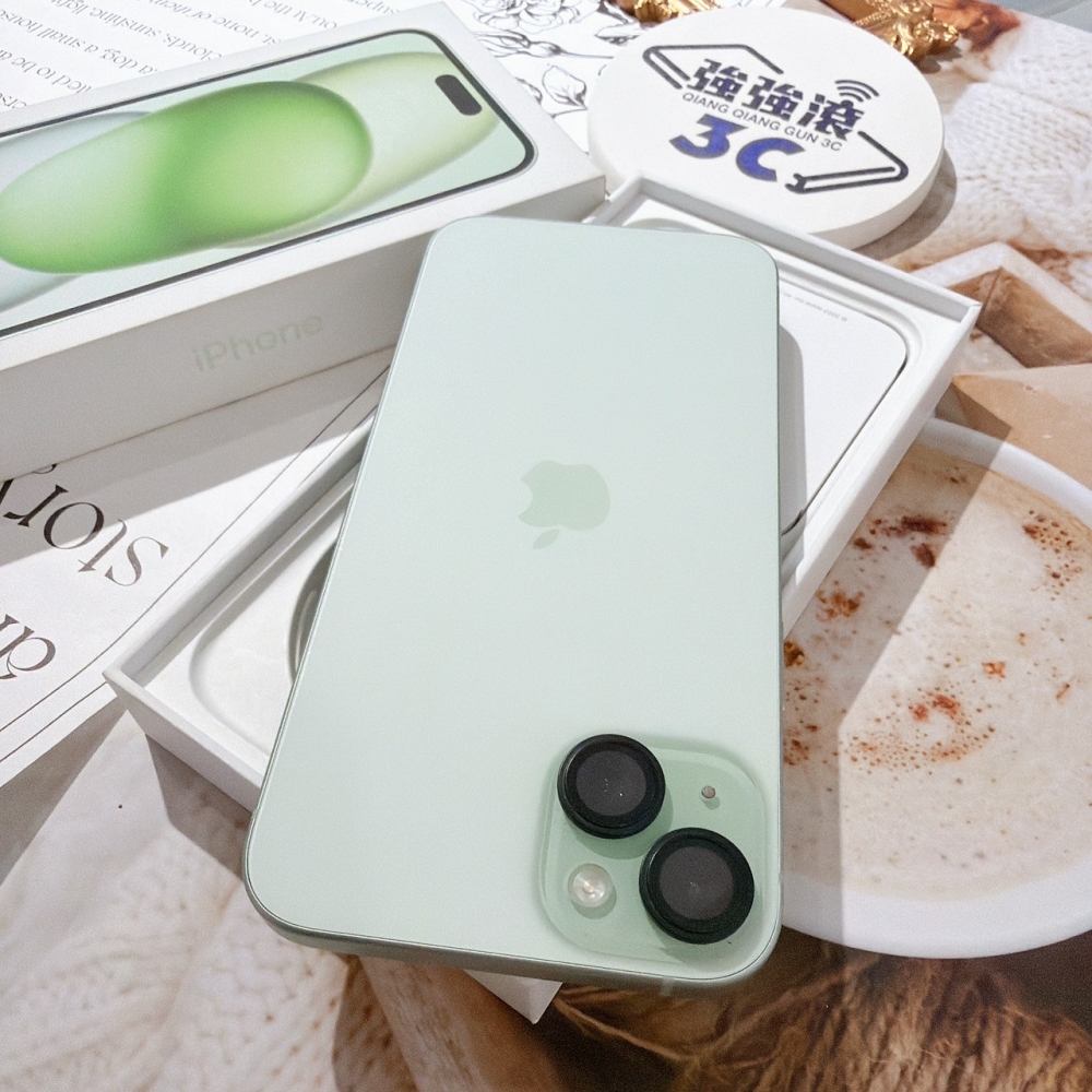 善化-二手 15Plus 128G 綠色 *61476（店保365天）