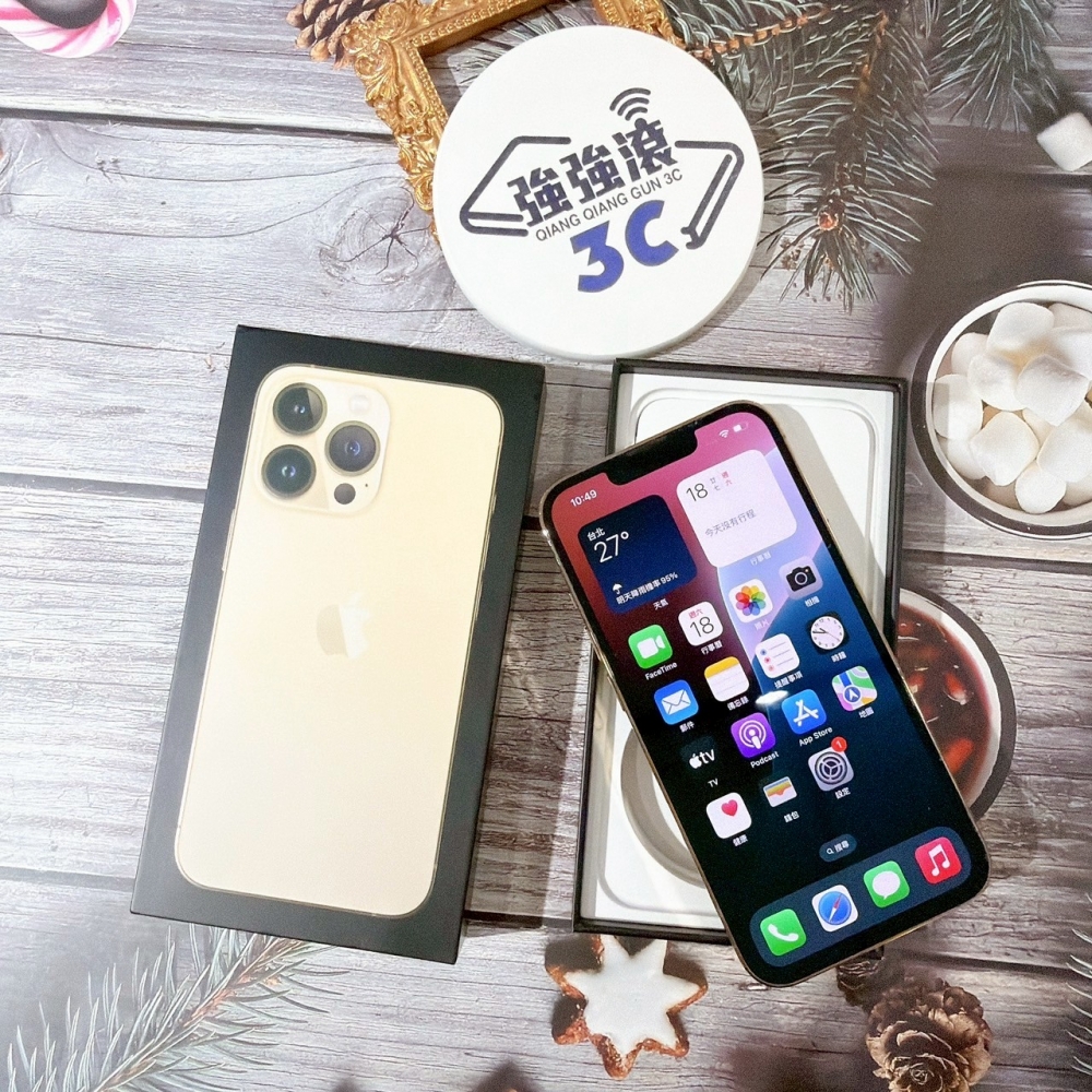 善化-二手 13Pro 128G 金色*13504 (店家保固365天)