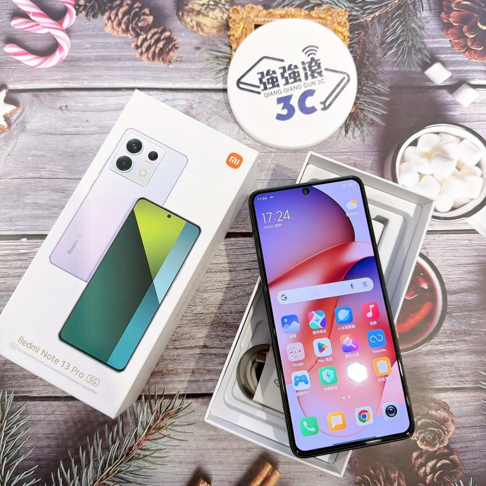 善化- 二手 紅米 NOTE 13 PRO 5G 8+256G 黑 #24741（店保90天）