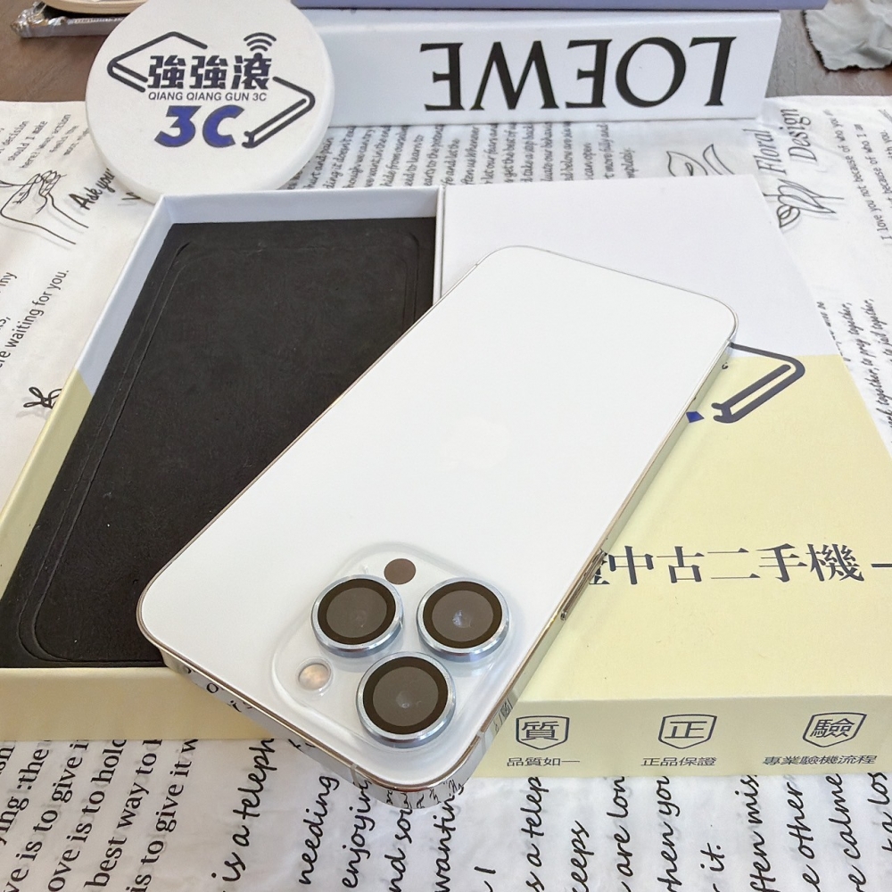 鹽行-二手 iPhone13Pro128G 銀 *16946（店保365天）