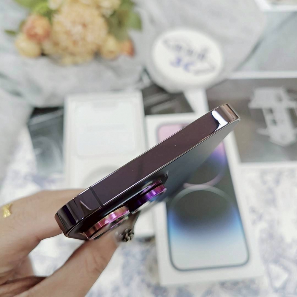 歸仁-二手iPhone 14 Pro Max 256G 紫色# 17084（店家保固365天）